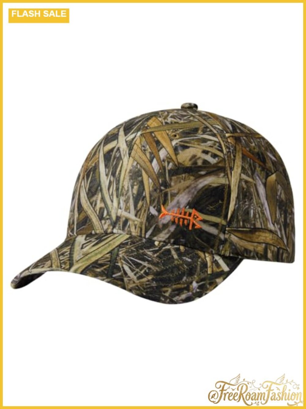 Camo Baseball Cap Water-Resistant Adjustable Hunting Hiking Hat